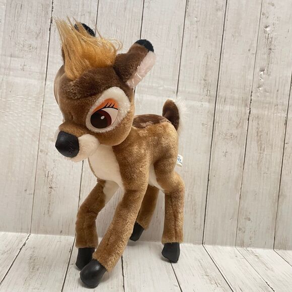 Authentic Vintage Stuffed Animal Plush Toy BAMBI Disney Park Sears Roebuck, & Co - Picture 8 of 12